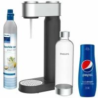 Сифон Philips, черный + сироп Pepsi 440мл