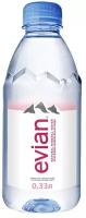 Вода минеральная природная столовая питьевая Evian негазированная, ПЭТ, 0.33 л