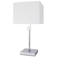 Лампа декоративная Arte Lamp North A5896LT-1CC, E27, 60 Вт, цвет арматуры: серебристый, цвет плафона/абажура: белый