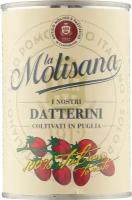 Томаты (помидоры) Черри La Molisana Datterini в томатном соке консервированные, 400 г