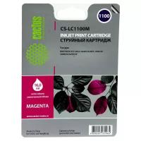 Картридж cactus CS-LC1100M, 325 стр, пурпурный