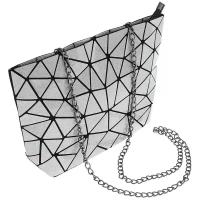 Сумка женская Musaa Geometric bags, серебристая