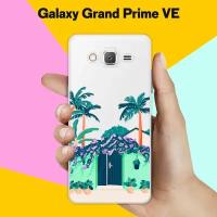 Силиконовый чехол на Samsung Galaxy Grand Prime VE Забор / для Самсунг Галакси Гранд Прайм ВЕ Дуос
