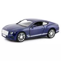 Машинка металлическая Uni-Fortune RMZ City 1:32 The Bentley Continental GT 2018 (цвет синий)