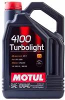 Моторное масло Motul 4100 Turbolight 10W40 4л (100355)