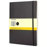 Блокнот Moleskine Classic Soft XLarge 190x250, 96 листов QP622, черный