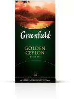 Чай черный Greenfield Golden Ceylon в пакетиках, 25 пак