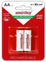 Аккумулятор Smartbuy 2500 mAh AA/2BL NiMh, 999866