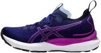 Кроссовки ASICS, размер 8.5US (40EU), синий, фиолетовый