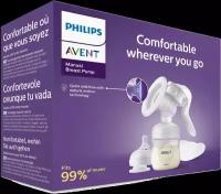 Philips Avent Молокоотсос ручной SCF430/10, 1 шт