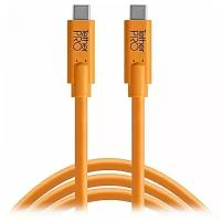 Кабель Tether Tools TetherPro USB-C to USB-C 1m Orange (CUC03-ORG)