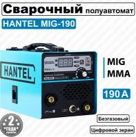 Сварочный полуавтомат Hantel MIG 190/ сварка без газа/ сварка MIG/MAG/MMA