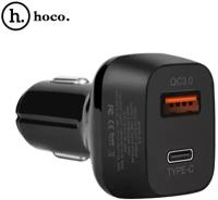 Автомобильное зарядное устройство Quick Charge HOCO Z15 Kuso (USB QC3.0 + Type-C)