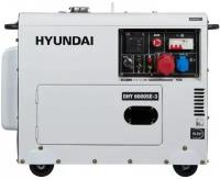 Дизельный генератор Hyundai DHY 6000SE-3
