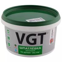 Шпатлевка по дереву Vgt (ВГТ) Экстра, акриловая, 1 кг, белая