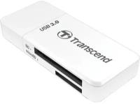 Картридер Transcend TS-RDF5W SDXC/SDHC/microSDXC/microSDHC USB 3.0 white