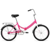 Городской велосипед FORWARD Arsenal 20 1.0 (2021) розовый/серый 14