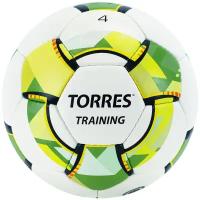 Мяч футбольный TORRES Training, PU, ручная сшивка, 32 панели, размер 4