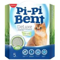 Комкующийся наполнитель Pi-Pi Bent Deluxe Fresh Grass, 5 кг