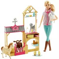 Кукла Барби Ветеринар на ферме серия Кем быть?