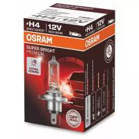 Лампа галогенная Osram Super Bright Premium H4 (P43t, T16), 12В, 100/90Вт, 3200К, 1 шт