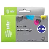 Cartridge ink Cactus CS-EPT2636 black/cyan/magenta/yellow kit (57.2ml) for Epson Expression Home XP-