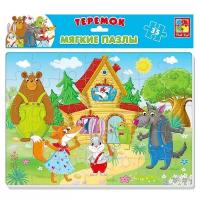 Пазл Vladi Toys Сказки Теремок (VT1102-22), 35 дет