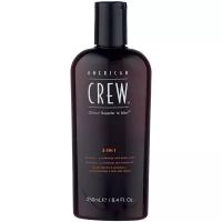 Шампунь, кондиционер и гель для душа American Crew 3-in-1 Tea tree