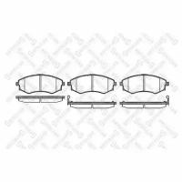 Колодки дисковые п. Nissan Primera 1.6i/2.0D 90-98, HY Sonata 1.8-2.4 88-93, 329012BSX STELLOX 329012B-SX