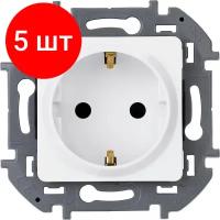 Розетка Legrand 673720 Inspiria, 16 А, с заземлением