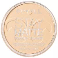 Rimmel Пудра компактная Stay Matte Re-pack 001 Transparent