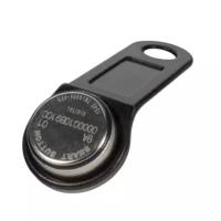 TM1990A iButton TS (черный) 10 шт. TANTOS Ключ Touch Memory с пластиковым держателем