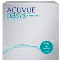 Контактные линзы ACUVUE OASYS 1-Day with HydraLuxe, 90 шт., R 8,5, D -4