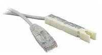 Кабель витая пара патч-корд Hyperline PC-110-RJ45-1P-CX-2M-LSZH-GY 2.0m