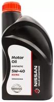 NISSAN MOTOR OIL 5W40 1л VA EUR