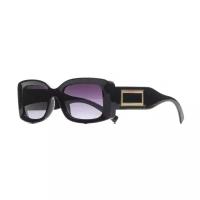 Солнцезащитные очки Farella, прямоугольные, оправа: пластик, поляризационные, с защитой от УФ, для женщин