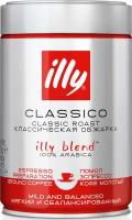 Кофе illy молотый, средней обжарки, банка 250 г