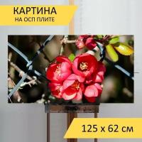 Картина на ОСП 125х62 см. 