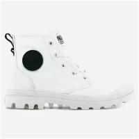 Ботинки Palladium Pampa Hi Supply LTH 77963-116 кожаные белые (38)