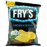 Чипсы Frys 70г сметана зелень