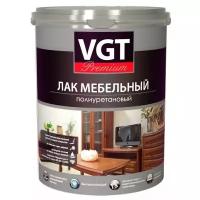 Лак VGT Premium мебельный полиуретановый бесцветный, глянцевая, 0.9 кг