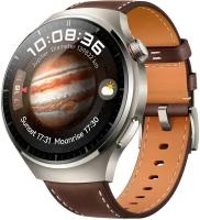 Смарт-часы Huawei Watch 4 PRO (55020APB) Titan, Dark Brown Leather