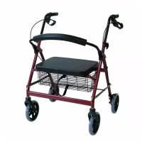 Ходунки-каталка для инвалидов и пожилых людей на четырех колесах С повышенной грузоподъемностью 220кг! 