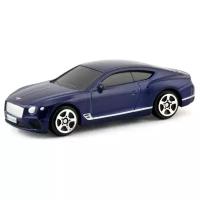 Машинка металлическая Uni-Fortune RMZ City 1:64 The Bentley Continental GT 2018 (цвет синий)