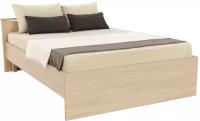 Кровать Боровичи-Мебель Мелисса с реечным основанием дуб сонома 205х135х85 см