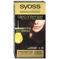 Syoss Oleo Intense Стойкая краска для волос, 4-15 Ореховый каштановый, 50 мл