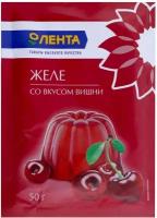 Желе лента со вкусом вишни, 50 г - 10 шт