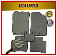 Комплект EVA ЭВА ковриков на LADA LARGUS 2012-2023