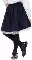 Школьная юбка LETTY, размер 152, синий