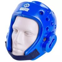 Шлем для тхэквондо Best Sport BS-ткш1, WTF, синий, L